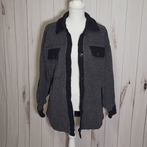 Free People Ruby Jacket - Washed Black - S